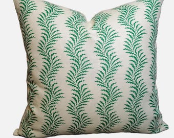 Scrolling Fern/Made to Order pillow cover