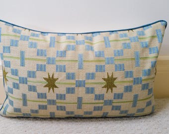 Sister by Studio Ashby Afua 13x20.5” piped pillow cover/Ready to ship
