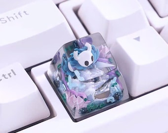 PREORDER Hollow Knight Keycap | Handmade Resin Artisan Keycap | Gaming Keyboard| Indie Game Gift | Custom Mechanical Keyboard