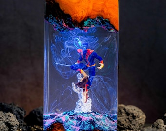 Kurt Wagner Nightcrawler Resin Lamp, X-men 3D Figure Painting, Gift For Kid