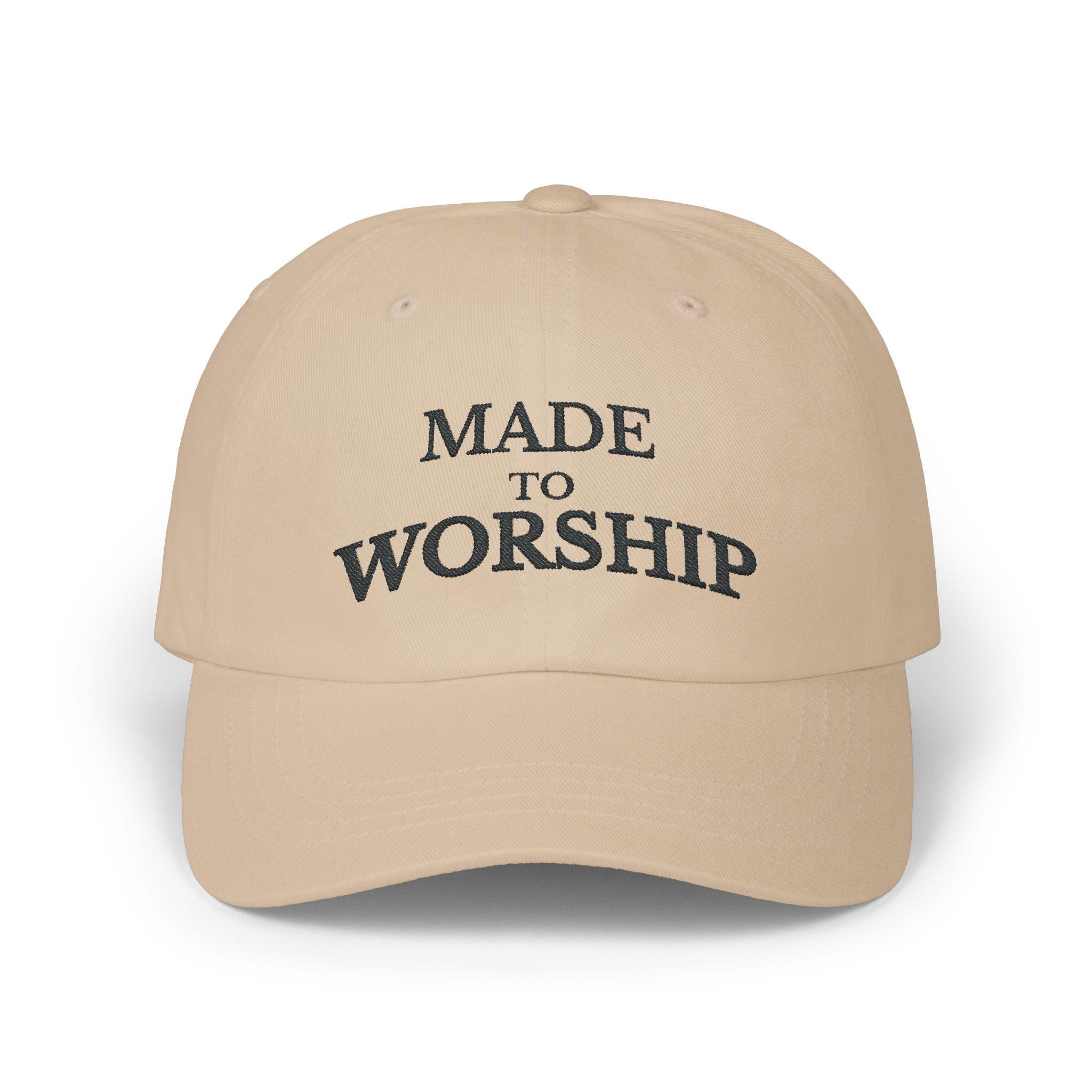 Religious Cap Embroidered Made to Worship Cap, Unisex Christian Hat, Faith Apparel ...
