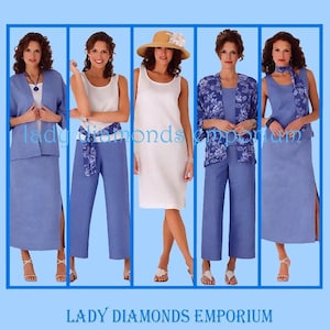 Simplicity 4193 Pattern Summer Separates Halter Style Dress
