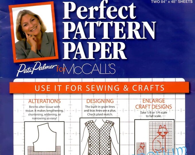 Perfect Pattern Paper by Pati Palmer for Mccall’s Alterations Designing ...