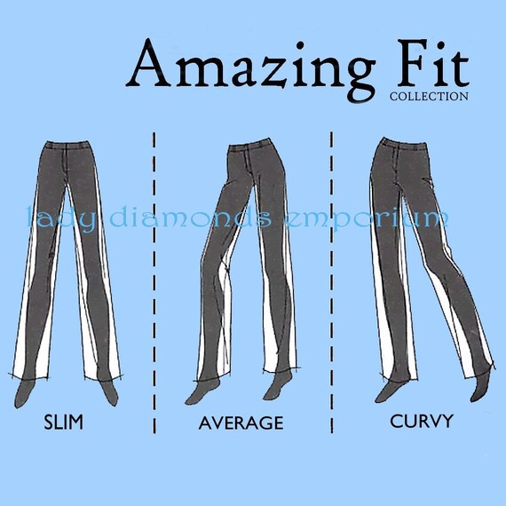 Customized Pants for Slim Average & Curvy Women Size 8 10 12 - Etsy