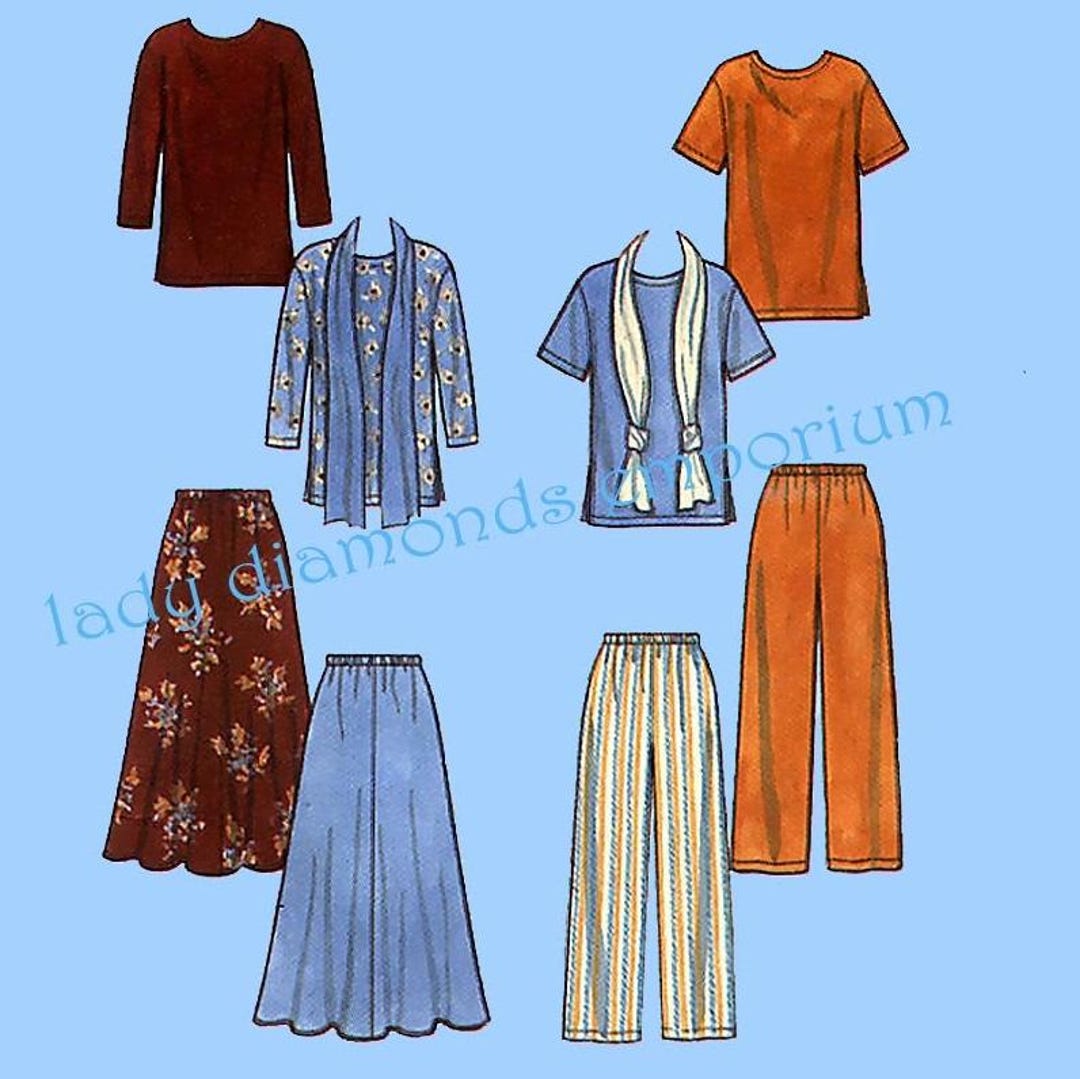 Patrón de costura Simplicity 8226 sin cortar, para mujer, tallas