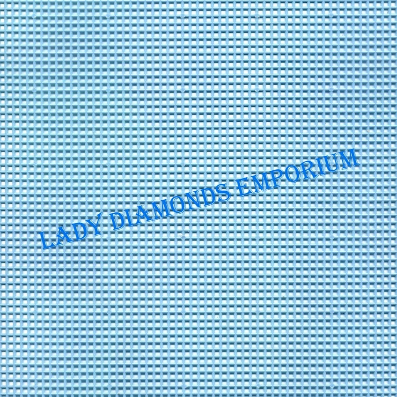 Free Shipping Your Choice of Color 7 Count lot #1 Plastic Canvas Sheets 10.5 by 13.5 inch Perforated Plastic