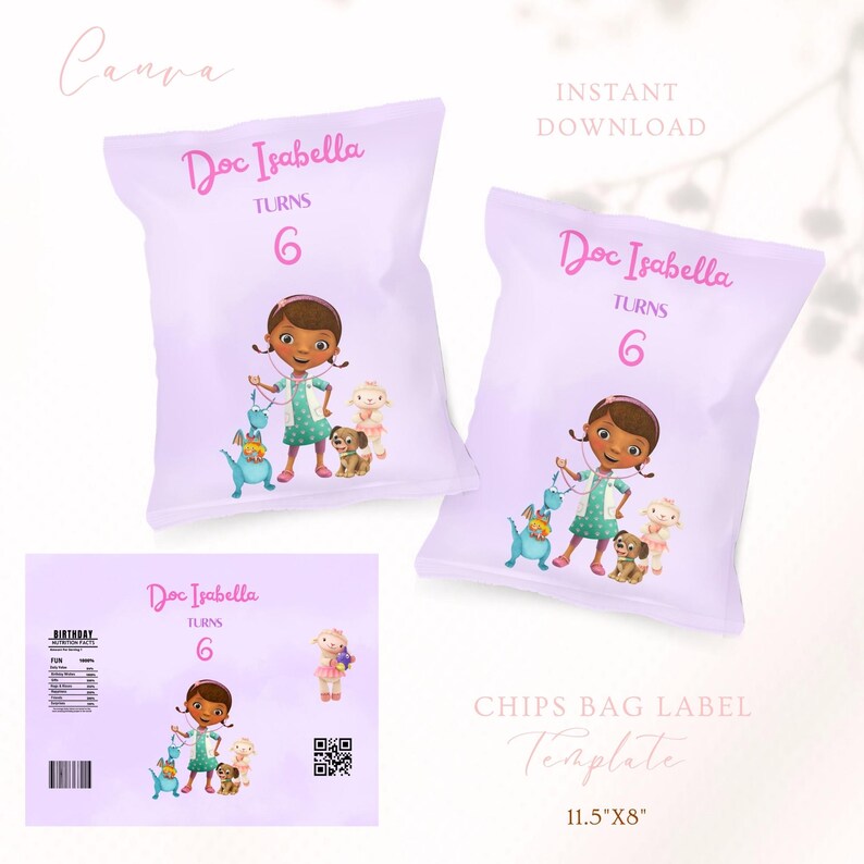 Doc Mcstuffins Party Package, Doc Mcstuffins Invitation, Doc Mcstuffins ...