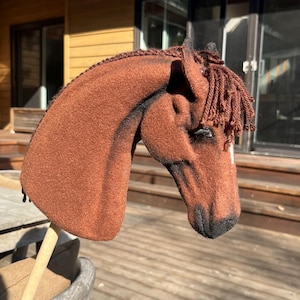 Hand sculpted hobby horse A4 (small)