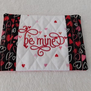 Valentine Mug Rug, Coffee Drinker, Birthday Gift, Teacher Gift, Hostess Gift
