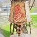 see more listings in the Vintage Fabric Lampshade section