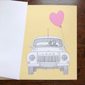 Classic Car Love Card