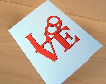 Pretzel Love - Philadelphia Card - free shipping