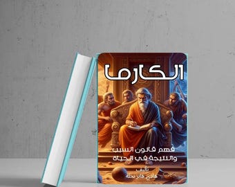 كتاب ورقي الكارما وهو دليلك لفهم قانون السبب والنتيجة وكيف يمكن لأفكارك وقراراتك أن تغير مسار حياتك بالكامل arabic books paperback