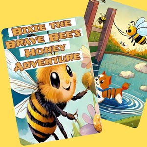 Bee Books Educational Bedtime Story: Bixie Honey Adventure eBook for Children (PDF)