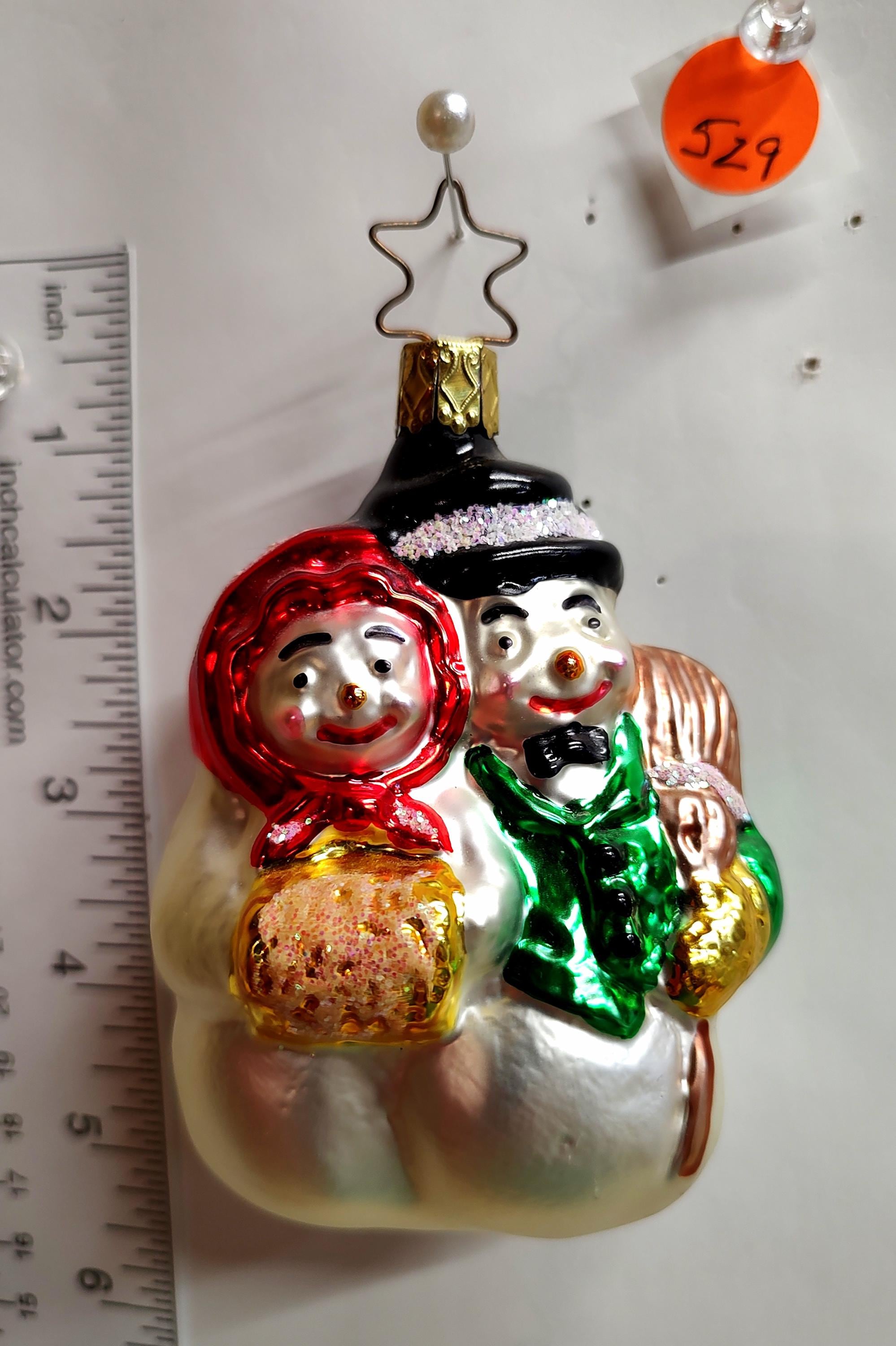 Inge Glas Snowman - Etsy