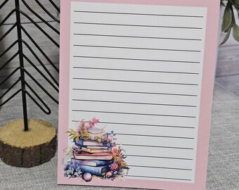 Pink Notepads, Notepads for Teachers, Lined Notepads, To Do List, Gifts for Teachers, Notes, Teacher Appreciation Week, Pink Stationary