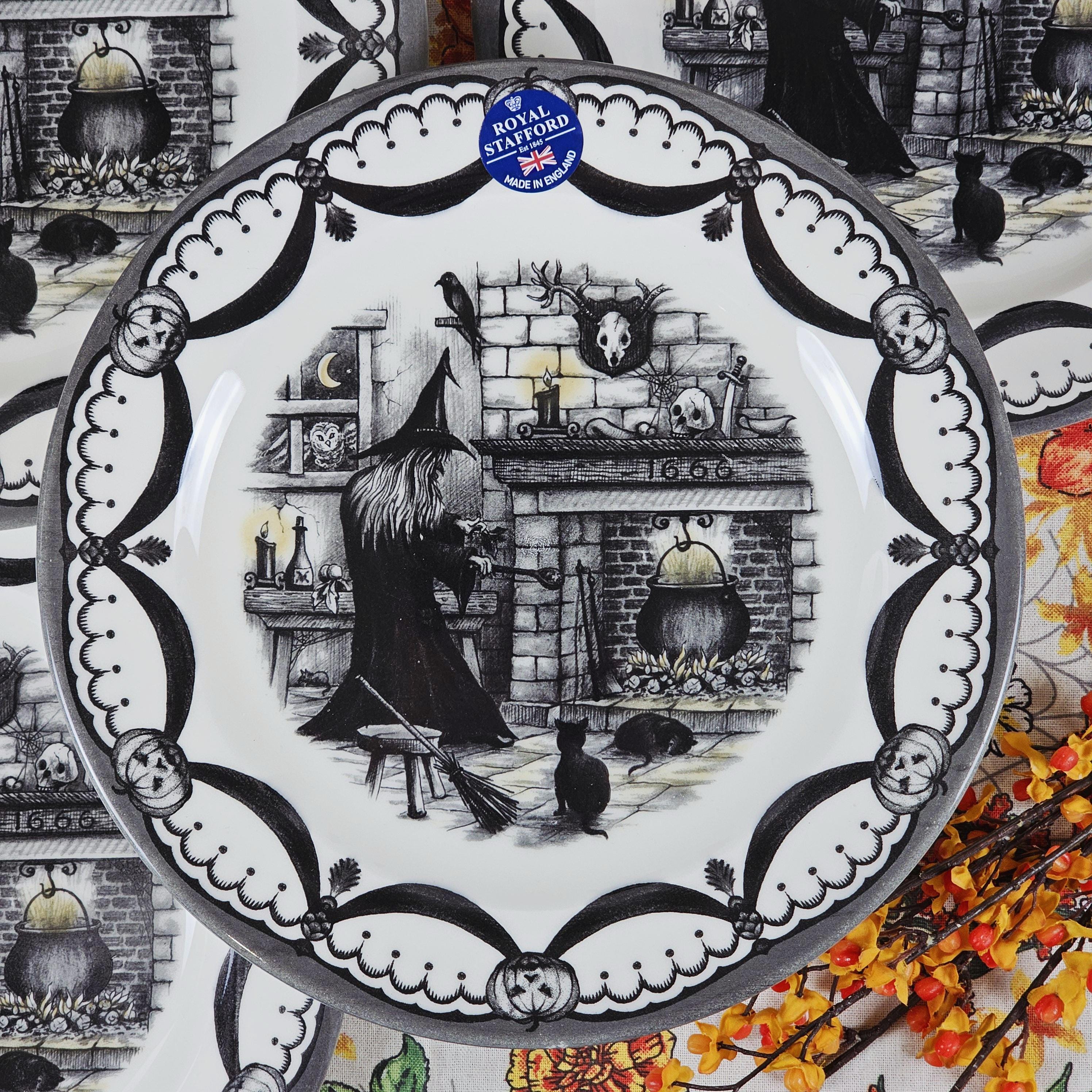 Royal Stafford Halloween Dinnerware - Etsy