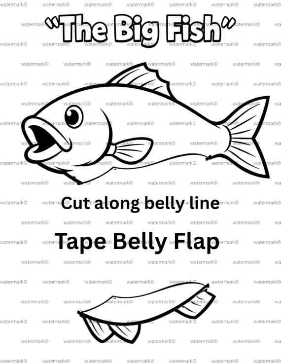Jonah and the Big Fish Craft for Kids | Bible Flip Craft Printable | Preschool Christian Activity | Jonah Bible Lesson PDF