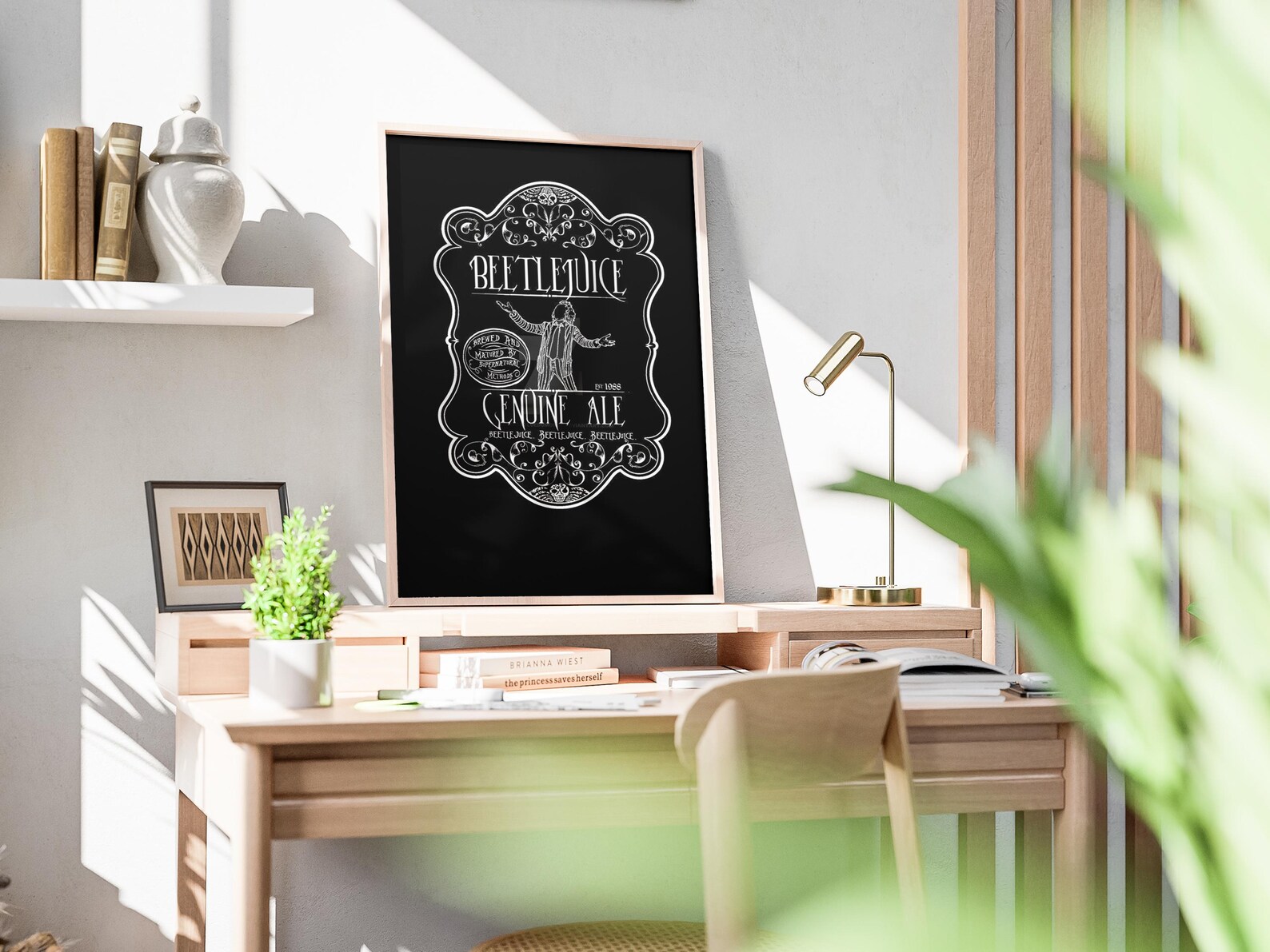 Beetlejuice Alternative Poster Beetle Juice Room Decoration Beetlejuice