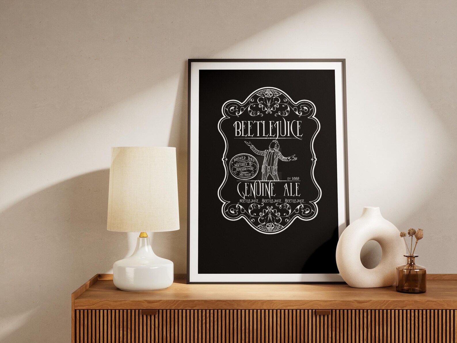 Beetlejuice Alternative Poster Beetle Juice Room Decoration Beetlejuice