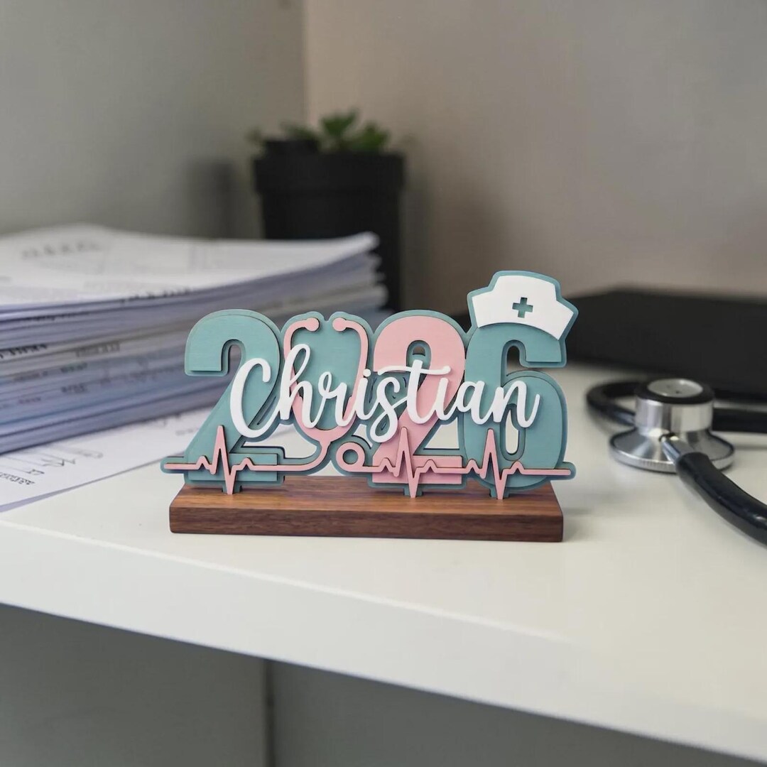 Unique 2026 Medical School Graduation Gift Personalized Nurse Doctor ...