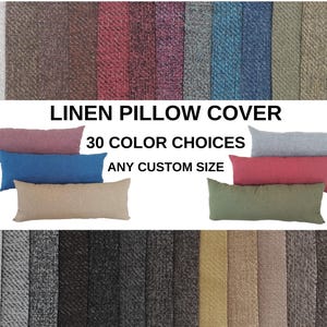Body Pillow Case Cover, Linen Throw Pillow Covers, Pillow Cases Bulk, Linen Body Pillow Cover, Sofa Pillows, Extra Large Pillow (Only Cover)