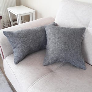Grey Pillow Cases, Pillow Covers For Throw Pillows, King Pillow Cases, Farmhouse Pillow Covers, Couch Pillow Cases (Only Cover)