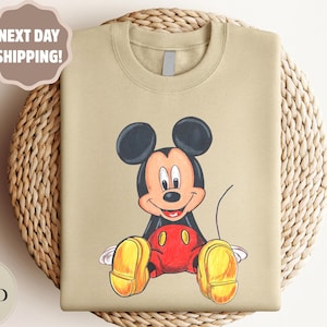 Mickey Mouse Toddler Sweatshirt, Disney Mickey Mouse Kids Sweatshirt, Disney Mickey Mouse Sweatshirt, Mickey Hoodie,  Disney Retro Sweater