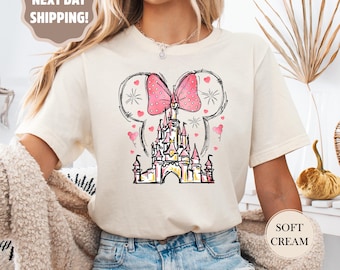 Disney Minnie Mouse Castle Shirt, Magic Kingdom Family Shirt, Disney Shirt, Disneyland Shirt, Magical Kingdom, Disney Minnie Mouse Shirt