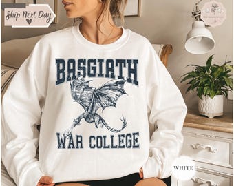 Basgiath War College Book Sweatshirt, Bookish War Shirt, Dragon Rider Sweatshirt, Fantasy Bookish Sweatshirt,Book Lover Shirt,Bookworm Shirt