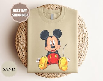 Mickey Mouse Toddler Sweatshirt, Disney Mickey Mouse Kids Sweatshirt, Disney Mickey Mouse Sweatshirt, Mickey Hoodie,  Disney Retro Sweater
