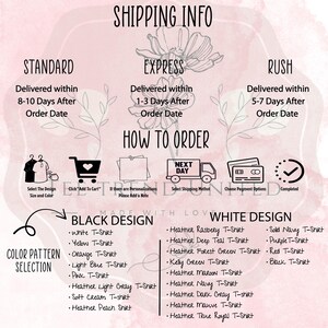 The image is a shipping information graphic with various shipping options and their corresponding delivery times. It includes icons and text to guide the viewer through the process of selecting the shipping method and completing the order.