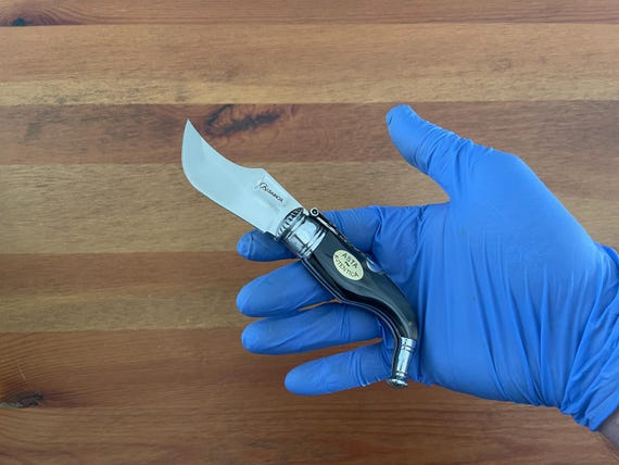 2.55” Spanish Navaja Capaora Pocket Knife Genuine Bullhorn Scales