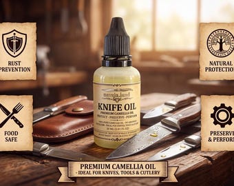 Premium Knife Oil - Blade Protection - Pivot Lubrication