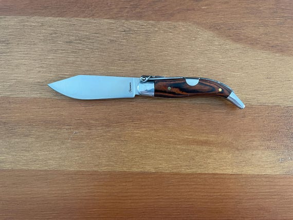 2.7" Spanish Navaja Teja Pastora Pocket Knife Carbon Steel from Spain
