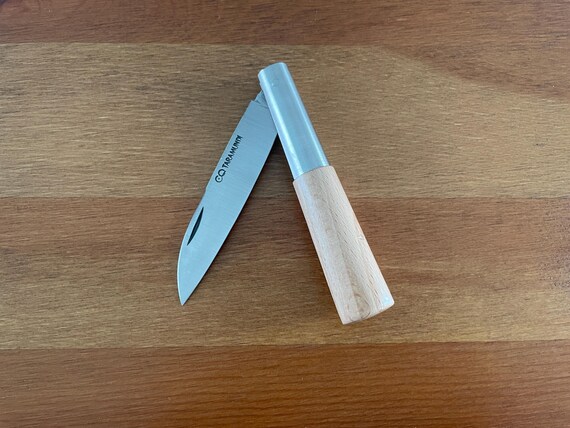 3.2" CQ Taramundi Pocket Knife Beech Wood Handle Made in Asturias, Spain