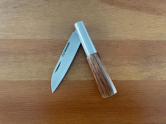 3.2” CQ Taramundi Pocket Knife Chestnut Wood Handle Made in Asturias Spain
