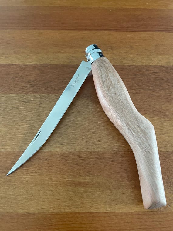 5.8" Navaja Ham Folding Knife Spanish Extremeña Goat Hoof Handle Girolock