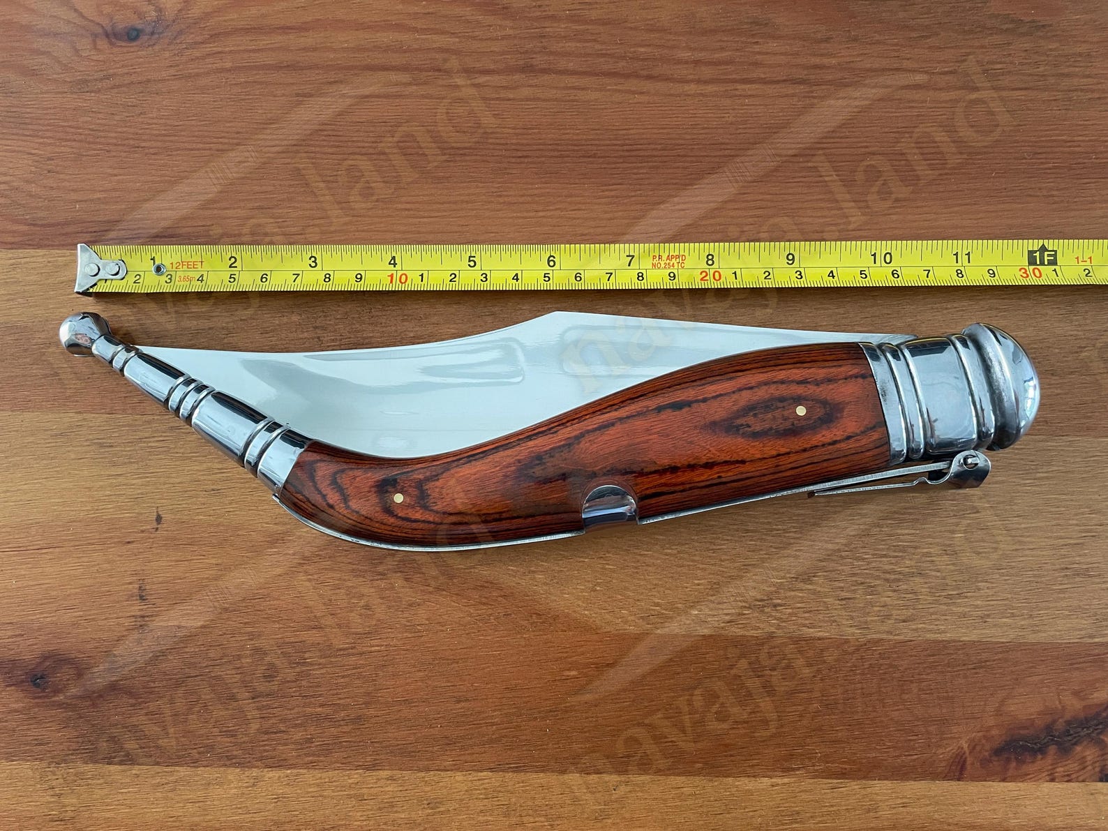Spanish Rachet 9” Giant Sevillian (sevillana) Navaja – Spanish Folding Knife | Red ...
