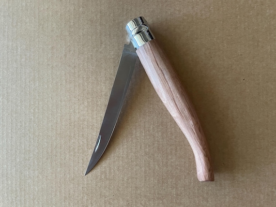 4.5" Navaja Folding Knife Spanish Extremeña Ham Knife Wood Handle