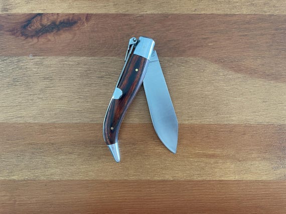 3.8" Spanish Navaja Teja Pastora Pocket Knife Carbon Steel from Spain