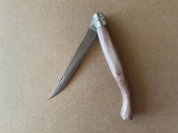 5.5" Extremeña Ham Navaja Folding Knife Wood Handle