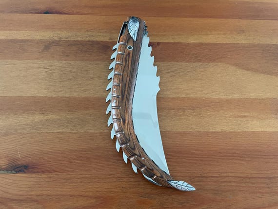 8.5" Giant Navaja Espino with Ratchet Exclusive Design Collector's Item