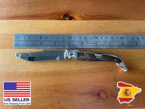 3.54 in. Classic Navaja Teja Pocket Knife from Albacete - No Ratchet - Last Unit!!