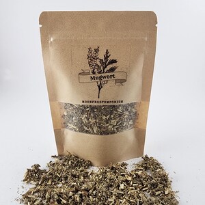 Armoise séchée Herbe de cuisine sorcière Herbes magiques biologiques pour les sorts Autel offrant du thé