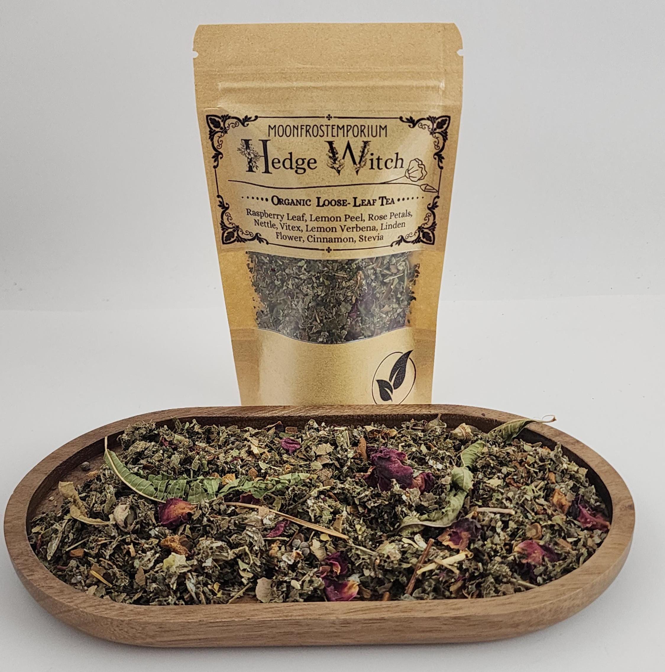 Hedge Witch Tea Organic Herbal Tea Witches Ritual Brew Loose Leaf ...
