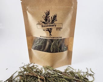 Rosemary Dried Herb Kitchen Witch Organic Magickal Herbs for Spells Altar Offering Tea