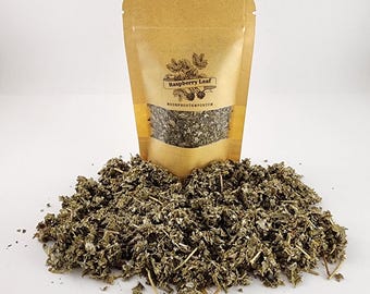 Raspberry Leaf Wildcrafted Dried Herb Kitchen Witch Organic Magickal Herbs for Spells Altar Offering Tea