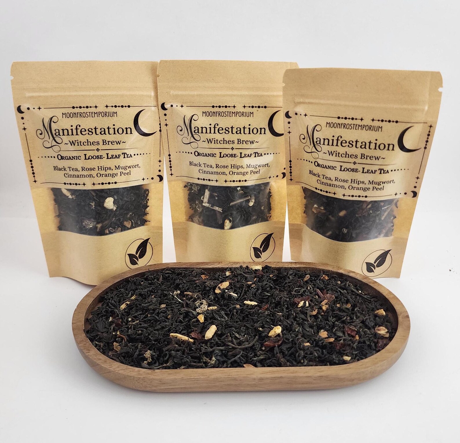 Manifestation Organic Black Tea Witches Ritual Brew Loose Leaf Herbal ...