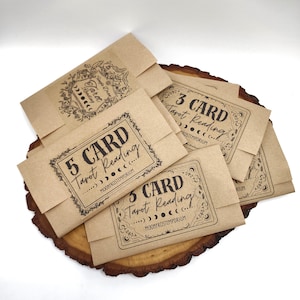 Mystery Tarot Card Pulls (enkele kaart) (3 kaarten trekken) (5 kaarten trekken) naar jou gemaild